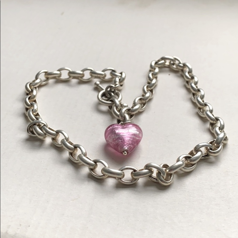 Sterling heart Chain